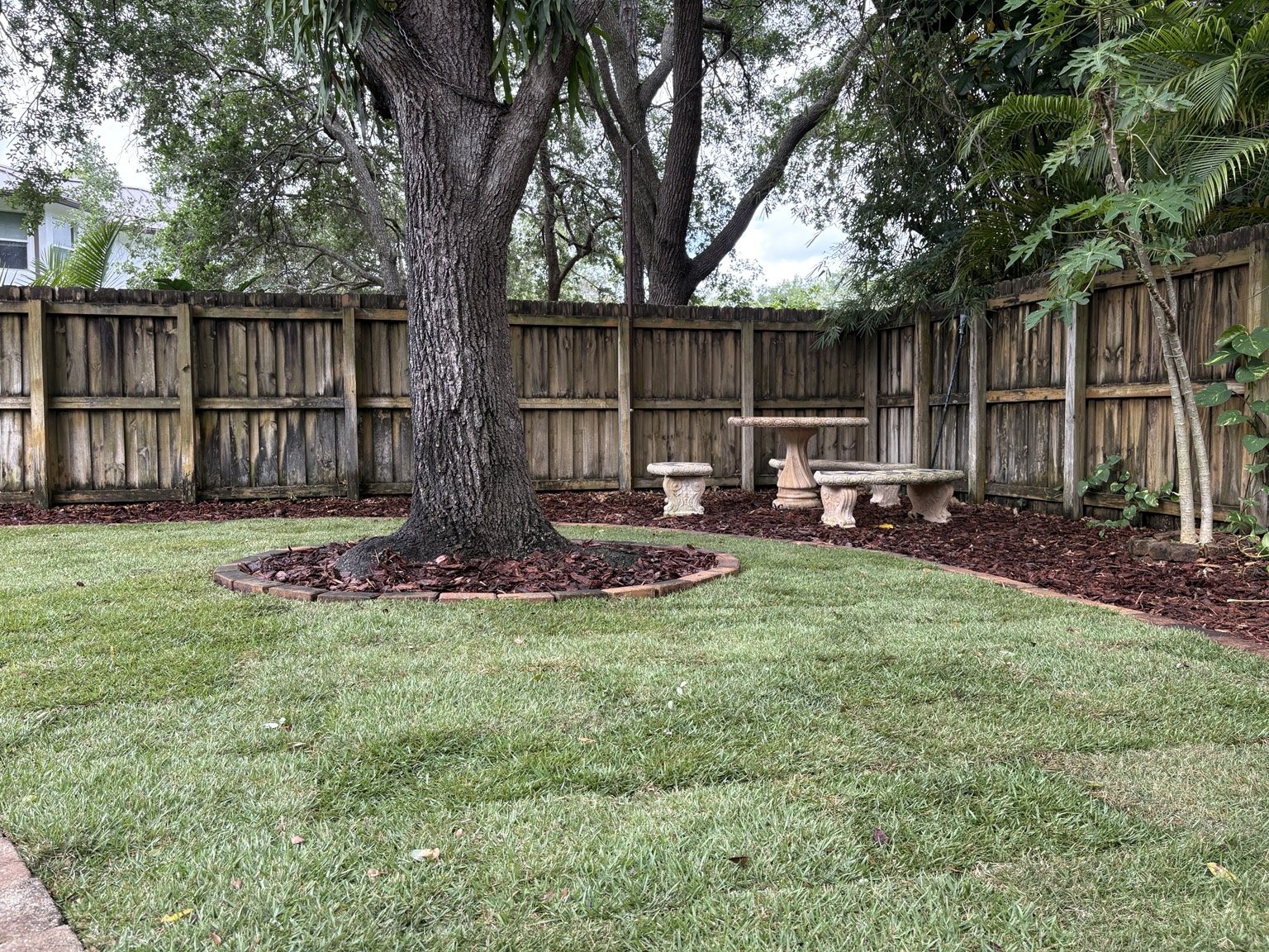 Fence, stone & hardscape details
